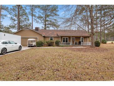 Ranch style home with carport and large yard at 291 Frances Parker Rd., Georgetown, SC 29440