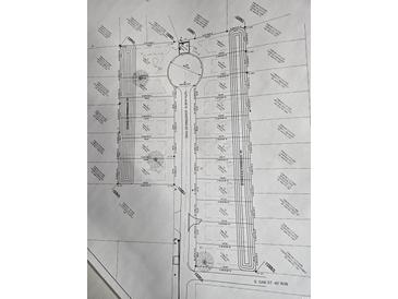 Aerial view of property showing lot lines and surrounding area at 616 12Th Ave. S, Myrtle Beach, SC 29577