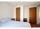 Comfortable bedroom with double bed and ample closet space at 894 S Marlin Circle, Murrells Inlet, SC 29576