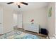 Bedroom with dresser, ceiling fan and window at 2815 Biscane Ct., Conway, SC 29527