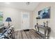 Inviting entryway with a console table and large wall art at 2815 Biscane Ct., Conway, SC 29527