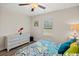 Bedroom with dresser, ceiling fan and window at 2815 Biscane Ct., Conway, SC 29527