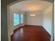 Bright dining room with hardwood floors and bay window at 333 William St., Myrtle Beach, SC 29577