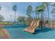 playground with slides and play equipment at 801 Rebecca Ln. # 7A, Myrtle Beach, SC 29577