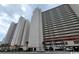 Coastal condo building with parking and ocean views at 1625 S Ocean Blvd. S # 909, North Myrtle Beach, SC 29582