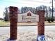 Rosehaven community entrance sign at 2819 Biscane Ct., Conway, SC 29527