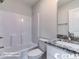 Bathroom with granite countertop, toilet and bathtub at 2819 Biscane Ct., Conway, SC 29527