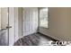 Bedroom with double doors and a window at 2819 Biscane Ct., Conway, SC 29527
