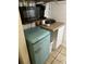 Small kitchenette with microwave, coffee maker, and mini-fridge at 2600 S Ocean Blvd. # 221, Myrtle Beach, SC 29577
