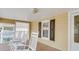 Covered porch with rocking chairs and ocean views at 1418 S Ocean Blvd., North Myrtle Beach, SC 29582