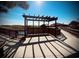 Wooden pergola walkway near pond and beach access at 5905 S Kings Hwy. # 337B, Myrtle Beach, SC 29575