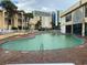 Kidney-shaped outdoor pool with brick decking at 1207 S Ocean Blvd. # 50512, Myrtle Beach, SC 29577