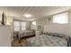 Bedroom with two twin beds and window at 1906 S Ocean Blvd., North Myrtle Beach, SC 29582