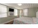 Bedroom with a double bed and TV at 1906 S Ocean Blvd., North Myrtle Beach, SC 29582