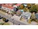 Aerial view of house with pool and neighboring houses at 510 Hillside Dr. S, North Myrtle Beach, SC 29582