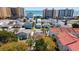 Aerial view of the property and surrounding area at 510 Hillside Dr. S, North Myrtle Beach, SC 29582