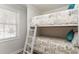 Charming bedroom with a built-in bunk bed, offering a cozy space at 510 Hillside Dr. S, North Myrtle Beach, SC 29582