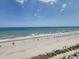 Breathtaking panoramic view of the ocean and sandy beach from a beachfront property at 1207 S Ocean Blvd. # 20203, Myrtle Beach, SC 29577