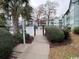 Gated entrance to the community pool area at 5905 South Kings Hwy. # 6110-D, Myrtle Beach, SC 29575