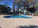 Community swimming pool with surrounding patio and building views at 5905 South Kings Hwy. # 6110-D, Myrtle Beach, SC 29575