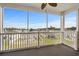 Spacious screened porch overlooks the community at 2050 Cross Gate Blvd. # 303, Myrtle Beach, SC 29575