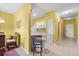 Efficient kitchen with white cabinetry and built-in microwave at 2050 Cross Gate Blvd. # 303, Myrtle Beach, SC 29575