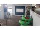 Green tubes for lazy river are stacked near the entrance at 2201 S Ocean Blvd. # 1705, Myrtle Beach, SC 29577