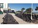 Expansive pool deck with numerous lounge chairs at 2201 S Ocean Blvd. # 1705, Myrtle Beach, SC 29577