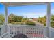 Balcony view of the charming neighborhood and street at 2502 Pointe Marsh Ln., North Myrtle Beach, SC 29582