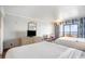 Bedroom with two double beds and ocean view at 7100 N Ocean Blvd. N # 1213, Myrtle Beach, SC 29572