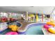 Indoor lazy river and water features at 7100 N Ocean Blvd. N # 1213, Myrtle Beach, SC 29572