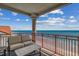 Balcony offering breathtaking ocean views and comfortable seating at 122 Vista Del Mar Ln. # 2-902, Myrtle Beach, SC 29572