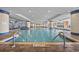 Resort-style indoor pool with plenty of space for swimming at 603 S Ocean Blvd. # 1115, North Myrtle Beach, SC 29582