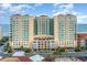 Oceanfront condo building, featuring many balconies and amenities at 603 S Ocean Blvd. # 1115, North Myrtle Beach, SC 29582