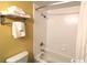 Bright bathroom featuring a shower/tub, and plenty of storage at 1501 S Ocean Blvd. # 622, Myrtle Beach, SC 29577