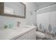 Bathroom with a single sink and shower/tub combo at 503 30Th Ave. N, Myrtle Beach, SC 29577