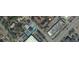 Aerial view showing home's location in relation to nearby buildings at 503 30Th Ave. N, Myrtle Beach, SC 29577