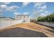 Large backyard with a fenced-in area and patio at 503 30Th Ave. N, Myrtle Beach, SC 29577