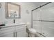 Clean bathroom with a walk-in shower and modern vanity at 503 30Th Ave. N, Myrtle Beach, SC 29577