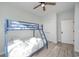 Bedroom with a built-in bunk bed, ideal for children or guests at 503 30Th Ave. N, Myrtle Beach, SC 29577