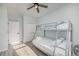 Bedroom with gray bunk bed and plenty of closet space at 503 30Th Ave. N, Myrtle Beach, SC 29577