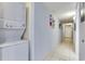 Shared hallway with stackable washer and dryer at 2711 S Ocean Blvd. S # 1421, North Myrtle Beach, SC 29582