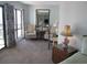 Main bedroom sitting area with two armchairs and a side table at 302 71St Ave. N # 503, Myrtle Beach, SC 29572