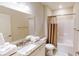 Clean bathroom with granite vanity and shower/tub combo at 35 Delray Dr. # 1-D, Murrells Inlet, SC 29576