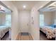 Neutral hallway with doors leading to bedrooms at 35 Delray Dr. # 1-D, Murrells Inlet, SC 29576