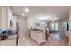 Modern kitchen with granite counters and stainless steel appliances at 35 Delray Dr. # 1-D, Murrells Inlet, SC 29576