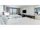 Bright bedroom with two double beds and an ocean view at 2710 N Ocean Blvd. # 722, Myrtle Beach, SC 29577