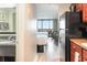 Open concept living room and kitchen area with an ocean view at 2710 N Ocean Blvd. # 722, Myrtle Beach, SC 29577