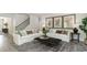 Spacious living area with comfortable seating and a modern aesthetic at 133 Fair Meadow Ct., Loris, SC 29569