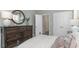 Bedroom with double door closet and dresser at 133 Fair Meadow Ct., Loris, SC 29569